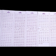 Self Adhesive C Number Labels For Diamond Painting Storage
