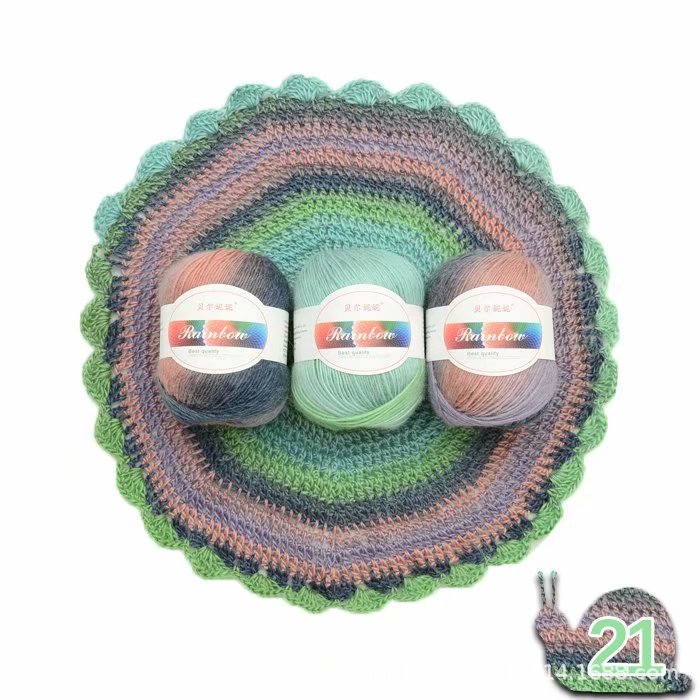 Rainbow Ball of Yarn – Colorful Knitting and Crochet Supplies