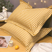 Cotton Pure Cotton Pillowcase For a Pair of Home Nordic Style Single Single Child Pillow Inner Liner Cover Double Pillowcase