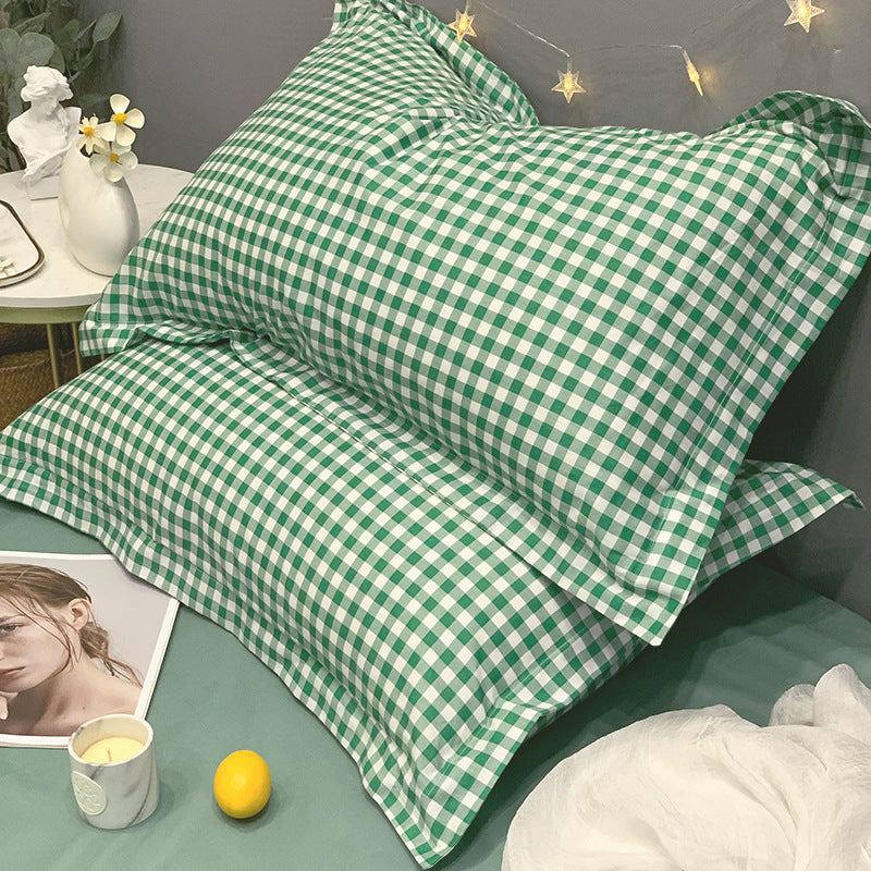 Cotton Pure Cotton Pillowcase For a Pair of Home Nordic Style Single Single Child Pillow Inner Liner Cover Double Pillowcase