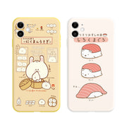 “Salmon Sushi XR” Cute Cartoon Case – Compatible with iPhone 11 Series