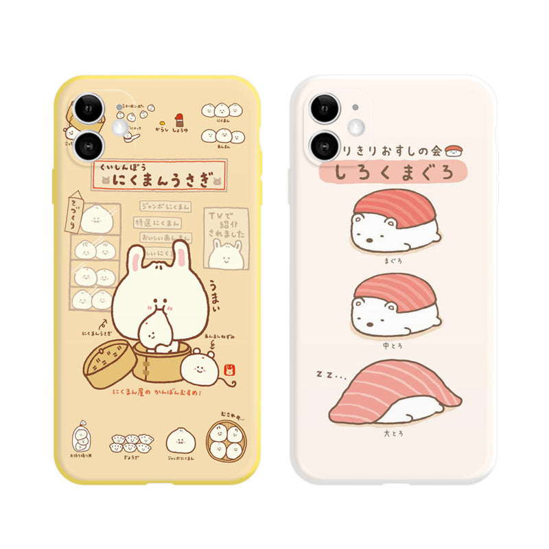 “Salmon Sushi XR” Cute Cartoon Case – Compatible with iPhone 11 Series
