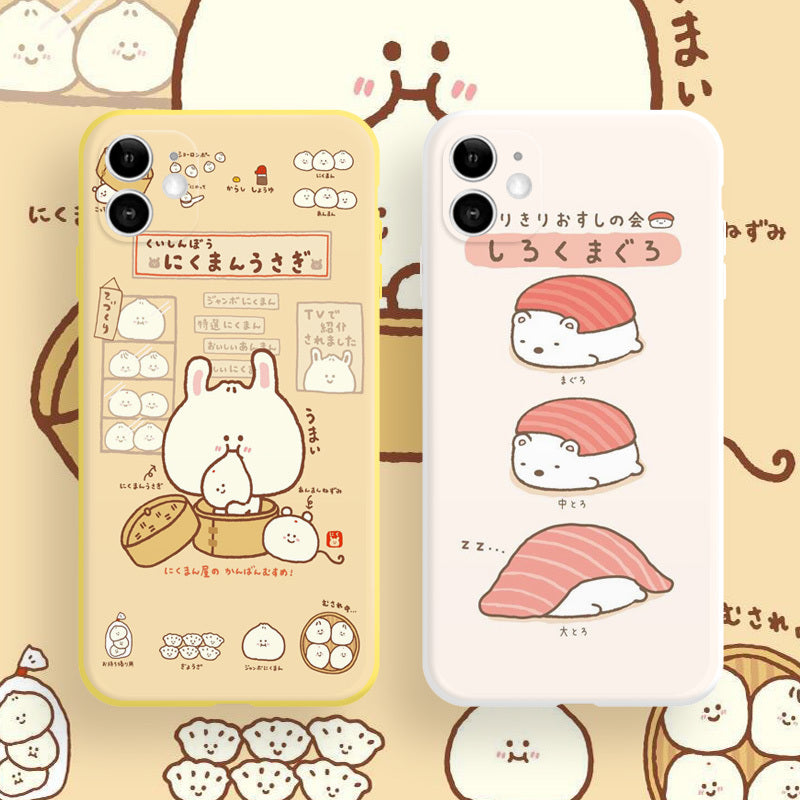 “Salmon Sushi XR” Cute Cartoon Case – Compatible with iPhone 11 Series