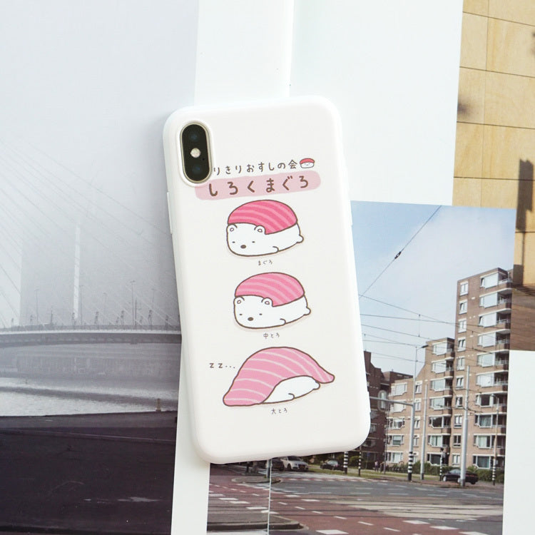 “Salmon Sushi XR” Cute Cartoon Case – Compatible with iPhone 11 Series