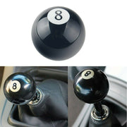Black No. 8 Billiard Ball Car Gear Shift Knob Handle