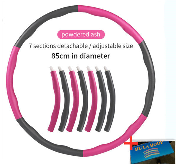 Weighted Fitness Massage Hoop – Slimming Exercise Ring for Home Workouts