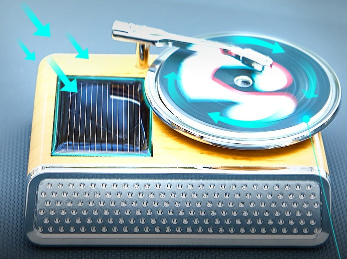 Car Decoration, Car Interior Decoration, Simulation And Creative Car Record Player