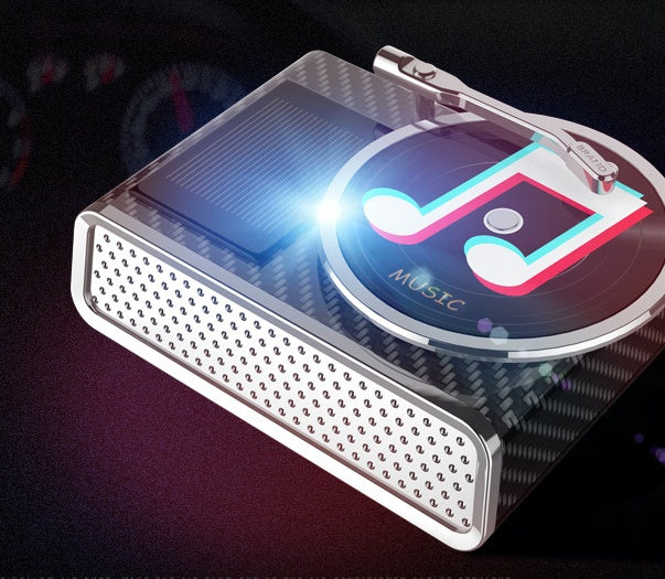 Car Decoration, Car Interior Decoration, Simulation And Creative Car Record Player