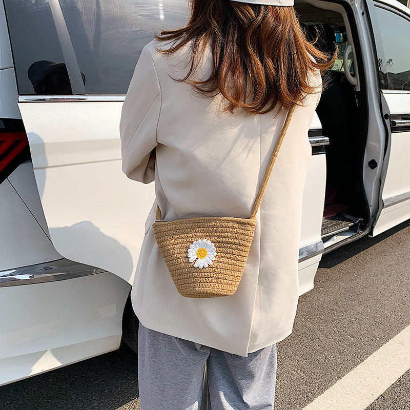 Mini Bucket Shoulder Messenger Bag for Women