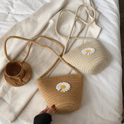 Mini Bucket Shoulder Messenger Bag for Women