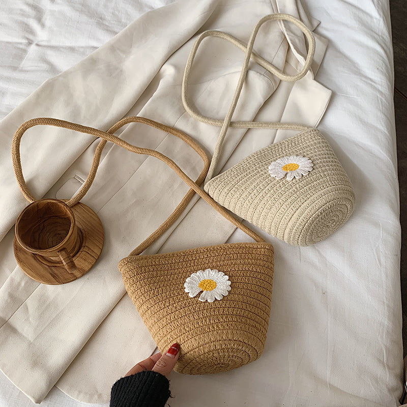 Mini Bucket Shoulder Messenger Bag for Women