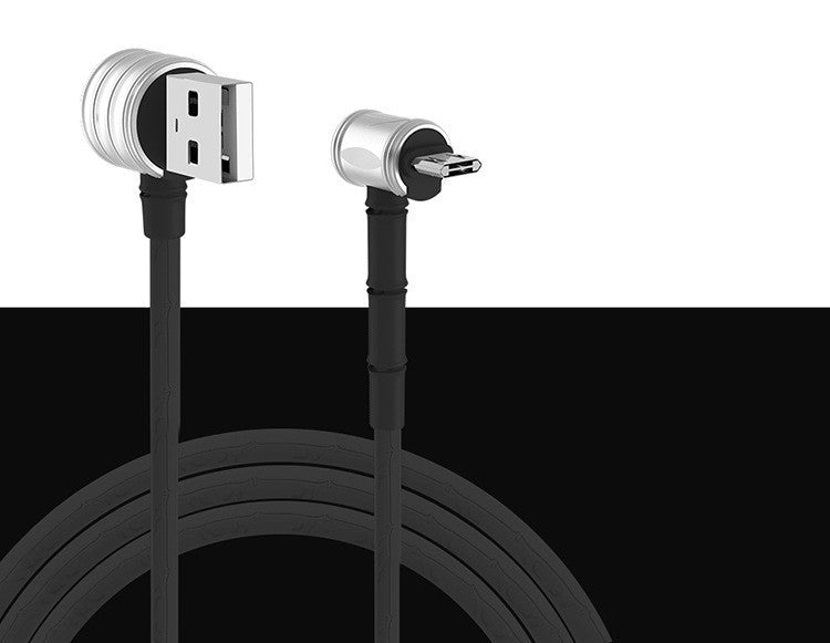 Mobile Phone Holder Elbow Fast Charging Type-C Data Cable 1.2M