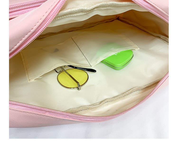 Outdoor Travel Large-Capacity Student One-Shoulder Diagonal Portable Backpack Women
