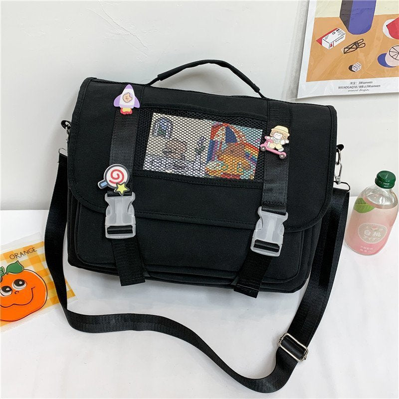 Outdoor Travel Large-Capacity Student One-Shoulder Diagonal Portable Backpack Women