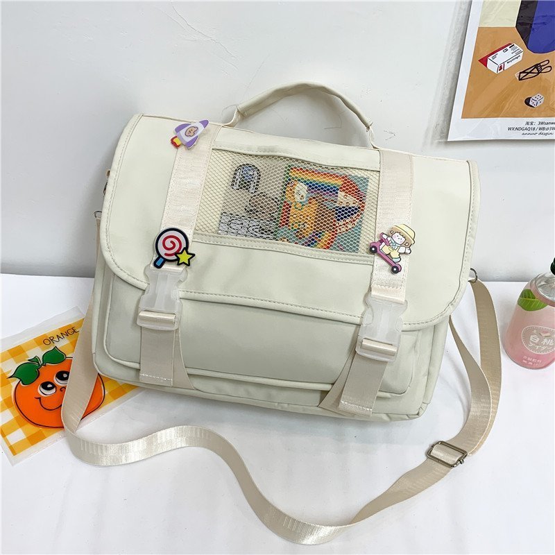 Outdoor Travel Large-Capacity Student One-Shoulder Diagonal Portable Backpack Women