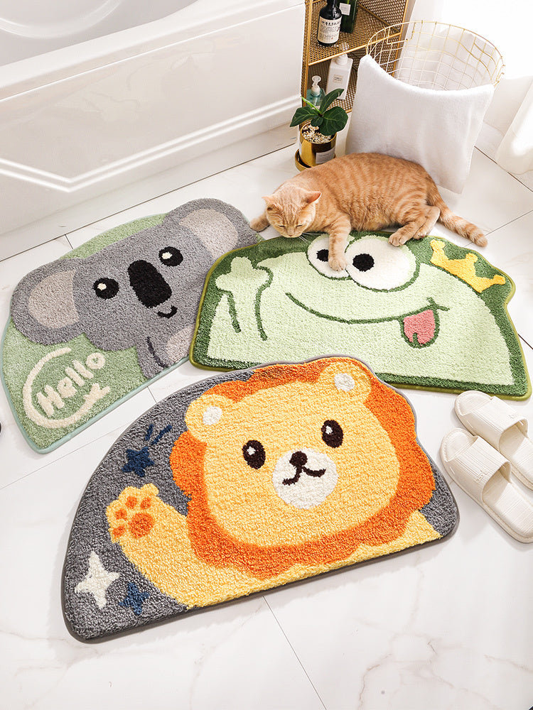 Bathroom Floor Mats – Absorbent Non-Slip Bath Rugs