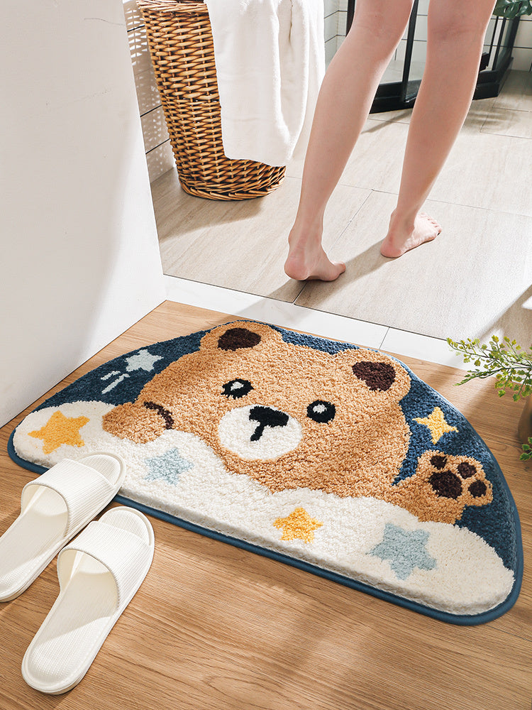 Bathroom Floor Mats – Absorbent Non-Slip Bath Rugs