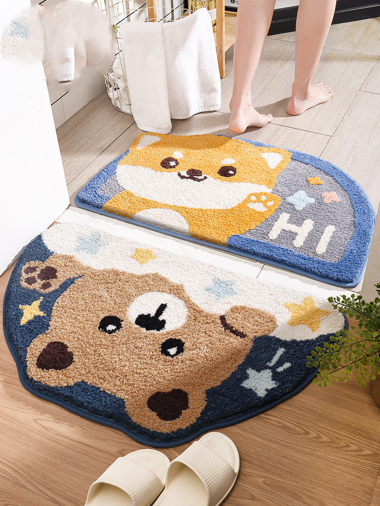 Bathroom Floor Mats – Absorbent Non-Slip Bath Rugs