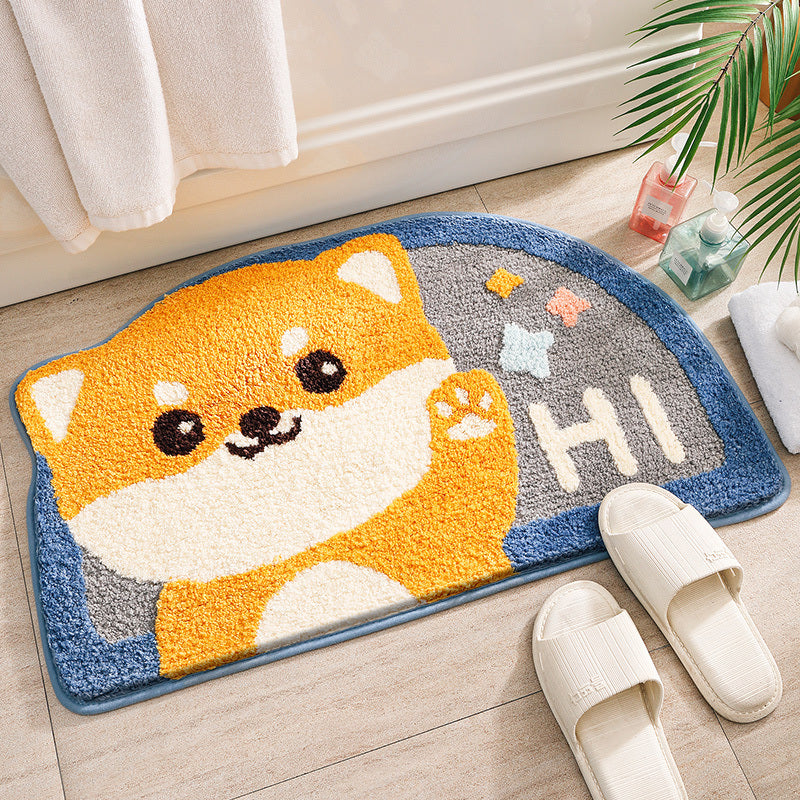 Bathroom Floor Mats – Absorbent Non-Slip Bath Rugs
