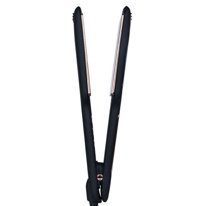 LCD Display Infrared Hair Straightener Wide Plate Professional Styling Tool