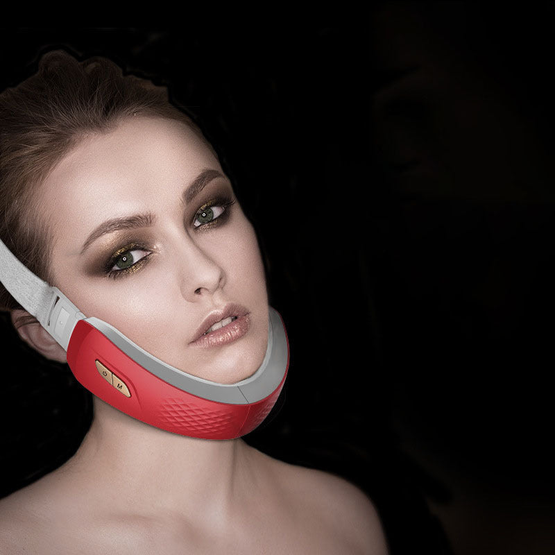 Micro-Current High-Frequency V-Face Lifting Device with LED Light Therapy