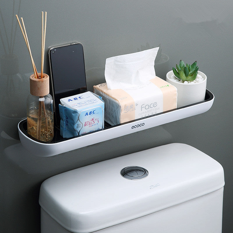 Wall-Mounted Storage Rack – Multi-Purpose Bathroom and Kitchen Organizer Shelving