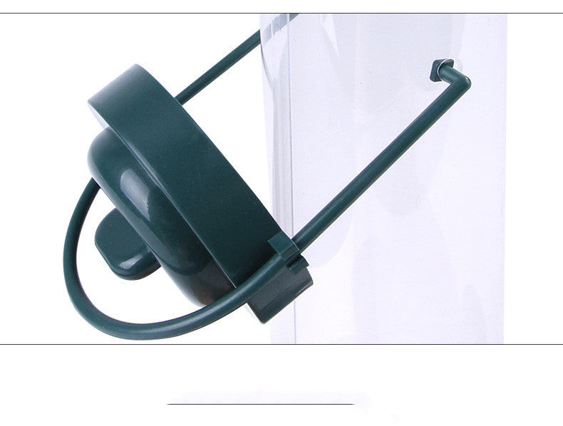 Outdoor Hanging Bird Feeder Station – Plastic Food Dispenser for Garden and Tree Decoration