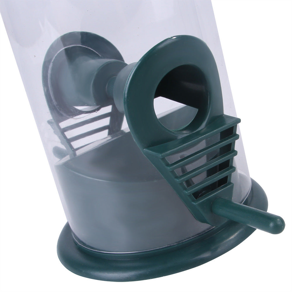 Outdoor Hanging Bird Feeder Station – Plastic Food Dispenser for Garden and Tree Decoration