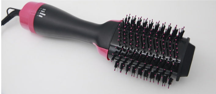3-in-1 Hot Air Brush Hair Dryer, Curler, and Straightening Comb Styling Tool