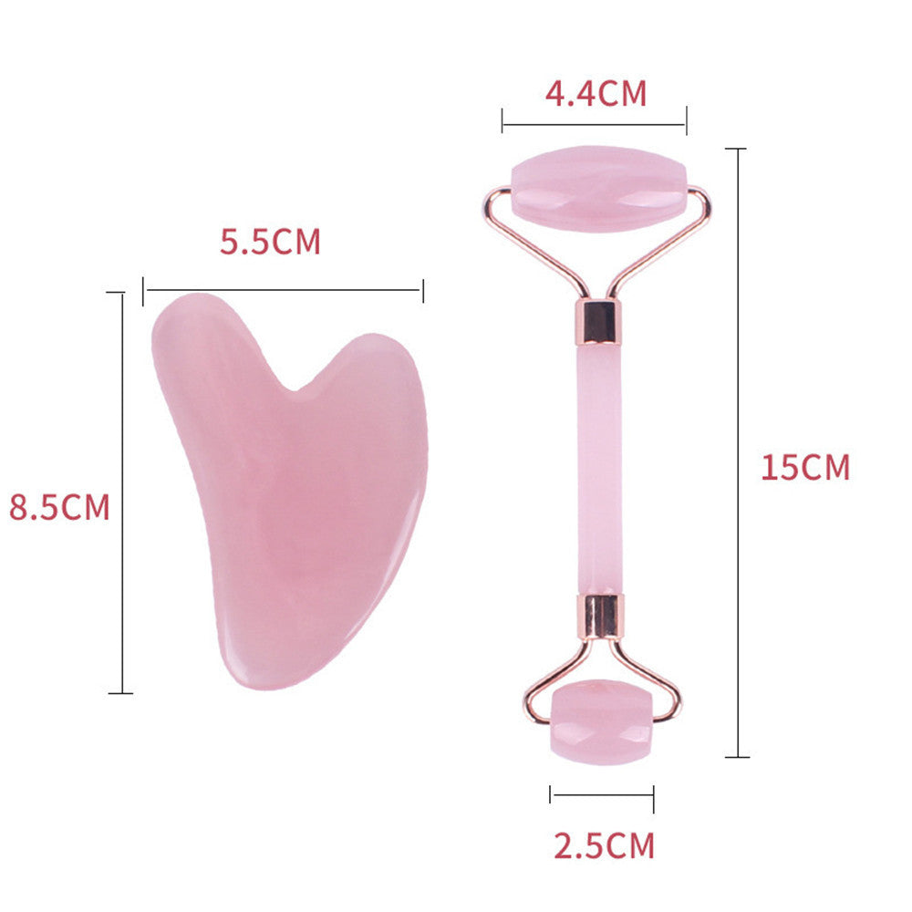 Heart-Shaped Facial Massage Tool – Resin Gua Sha Scraping Board for Skincare