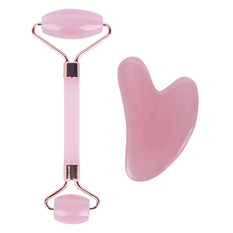 Heart-Shaped Facial Massage Tool – Resin Gua Sha Scraping Board for Skincare
