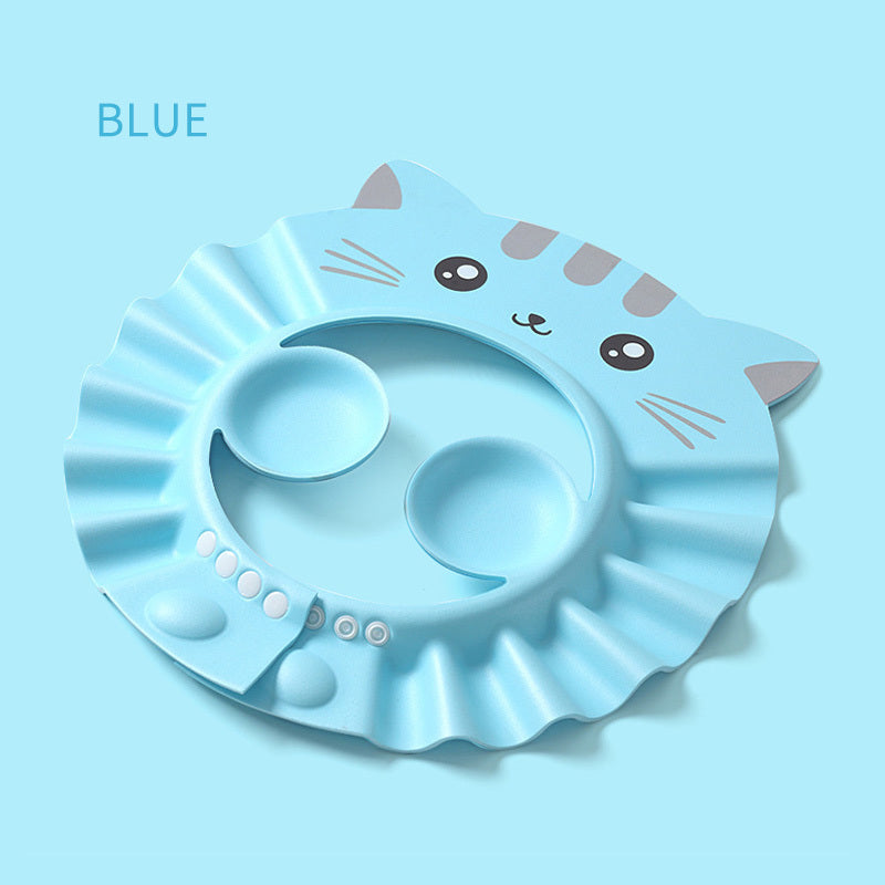 Baby Waterproof Shampoo Cap – Ear Protection Shower Hat for Kids’ Bathing