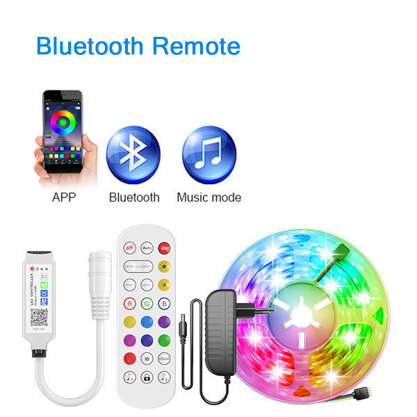 Stainless Steel 24 Key Bluetooth RGB LED Controller