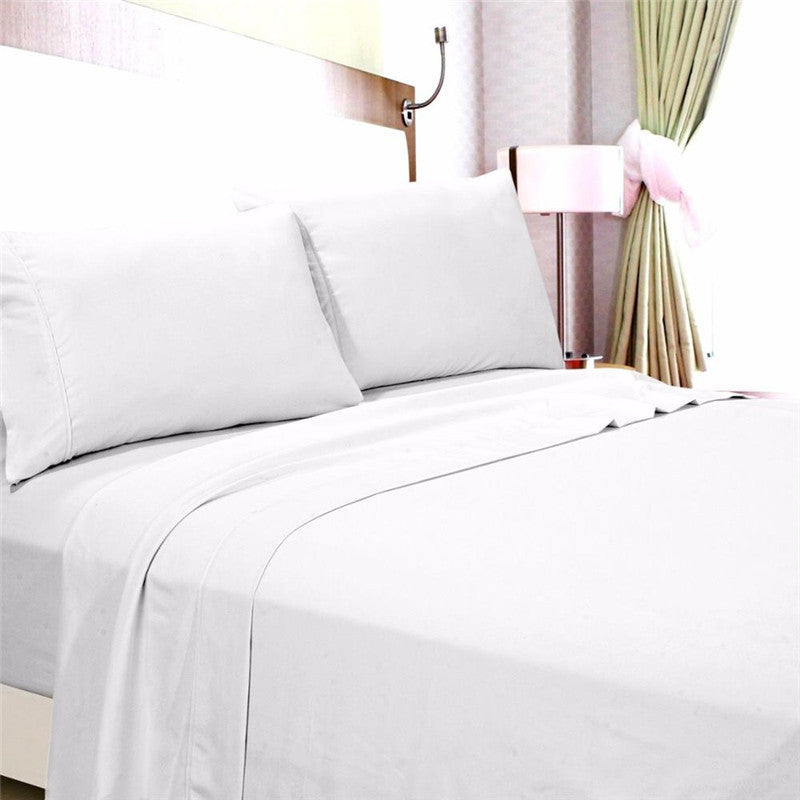 European Style Artistic Big Flower Four-Piece Chemical Fiber Bedding Set