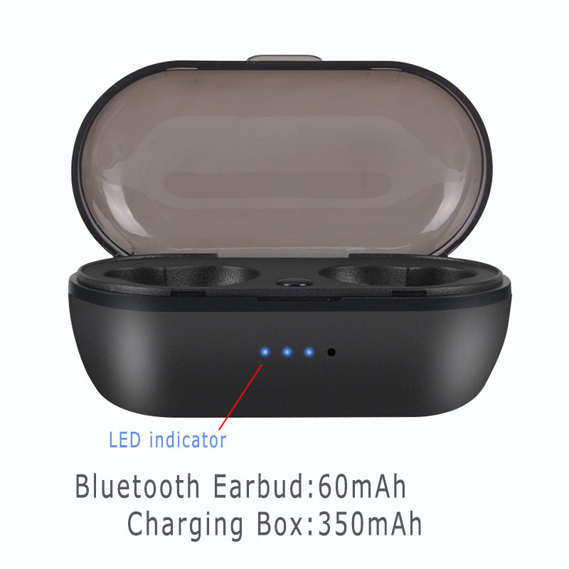 Binaural Stereo 5.0 Wireless Bluetooth Headset