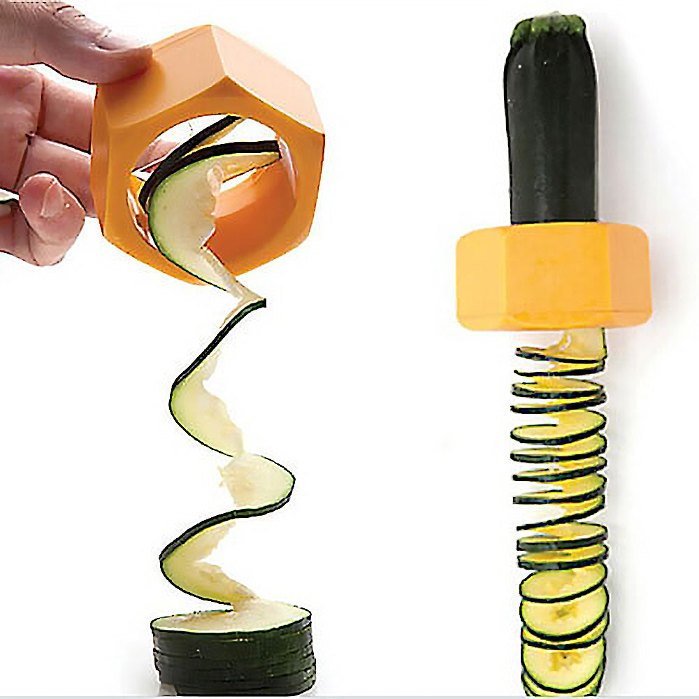 Spiral Knife Vegetable Cutter – Cucumber Slicer & Kitchen Fixture