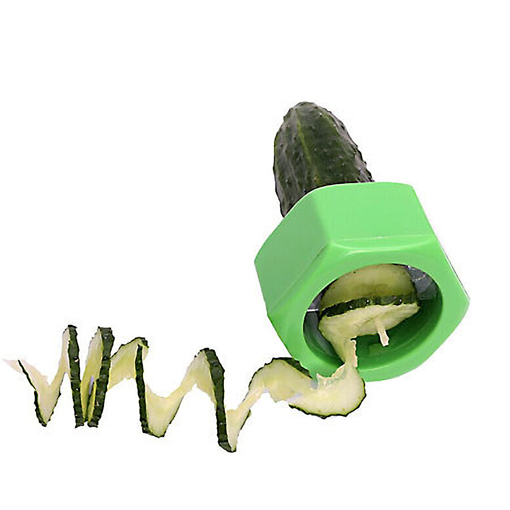 Spiral Knife Vegetable Cutter – Cucumber Slicer & Kitchen Fixture