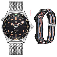 Steel belt and canvas belt