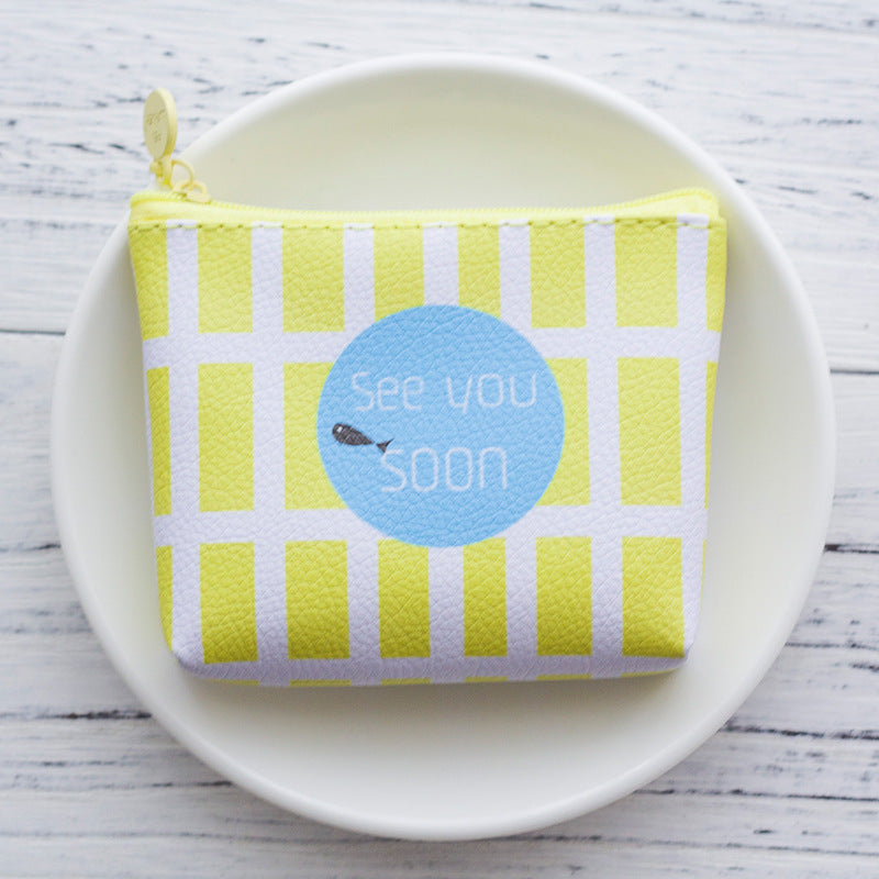 Korea Creative Coin Purse Cartoon Wallet