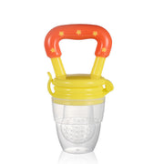 Baby Food Feeder with Pacifier Clip – Silicone Fruit Teether and Feeding Pacifier for Infants