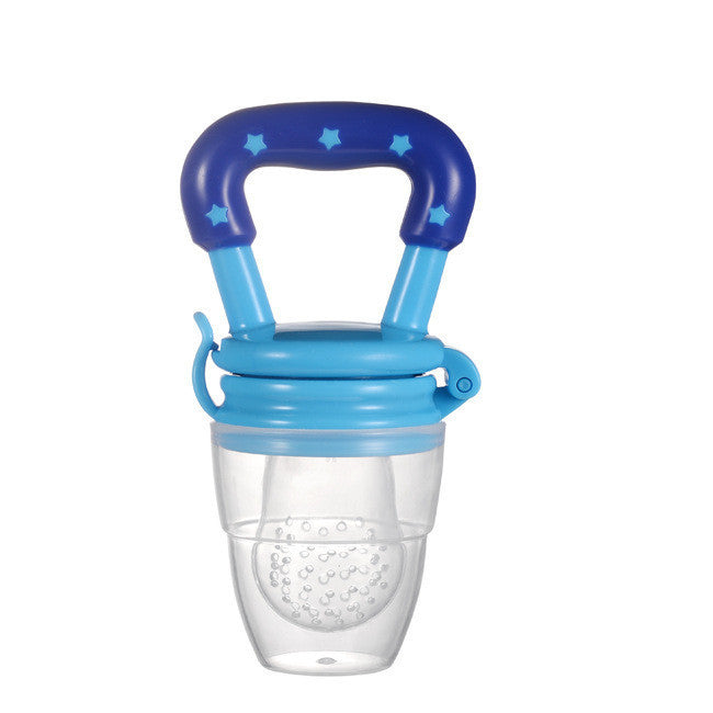 Baby Food Feeder with Pacifier Clip – Silicone Fruit Teether and Feeding Pacifier for Infants