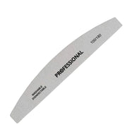 Nail File – Half-Moon Shape Emery Board Polishing Tool (100/180 Grit)