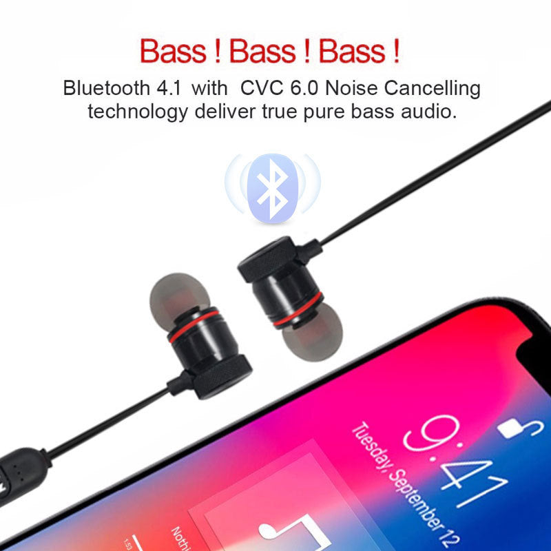 Magnetic Bluetooth Headset TWS Metal Wireless