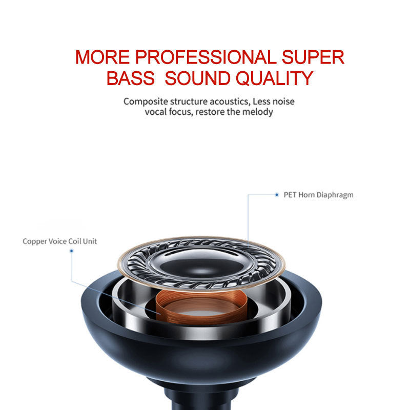 Magnetic Bluetooth Headset TWS Metal Wireless