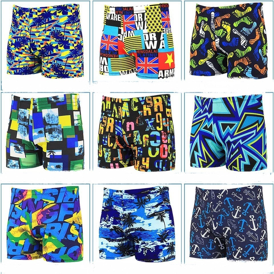 Men’s Comfortable Swim Trunks – Quick-Dry Casual Beachwear