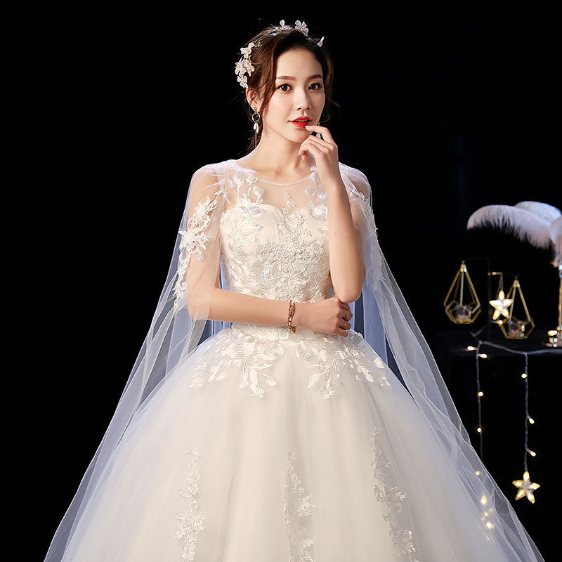 Simple White Short Off-Shoulder Wedding Dress for Women