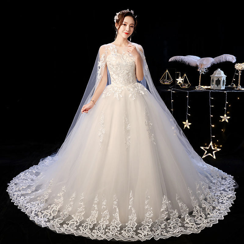 Simple White Short Off-Shoulder Wedding Dress for Women