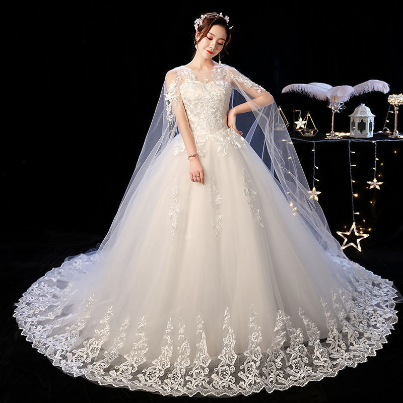 Simple White Short Off-Shoulder Wedding Dress for Women