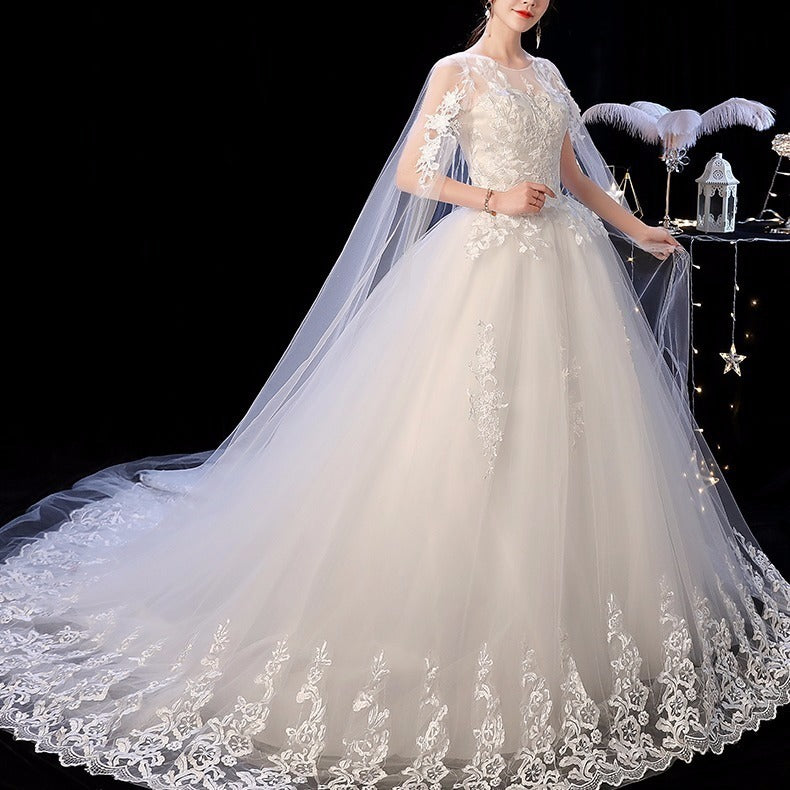Simple White Short Off-Shoulder Wedding Dress for Women