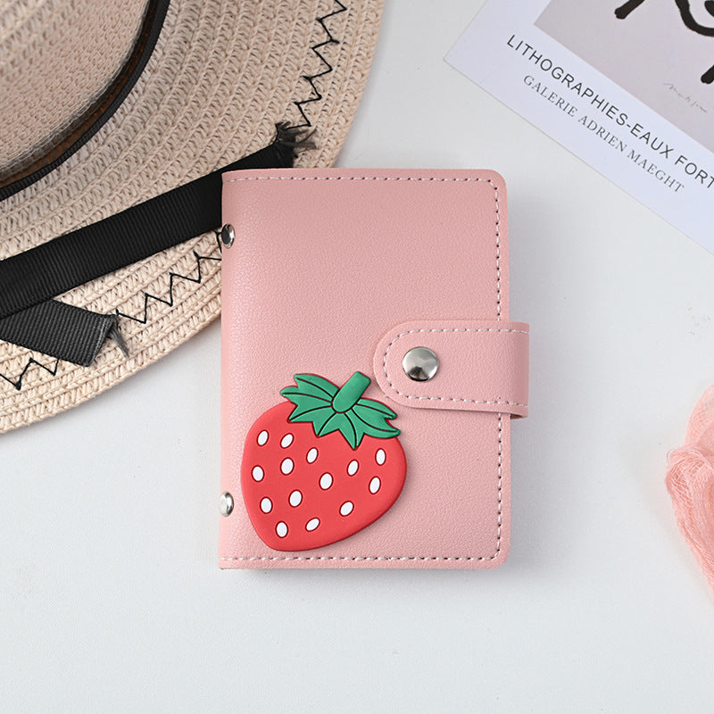 Personalized Snap-Button Love Card Bag